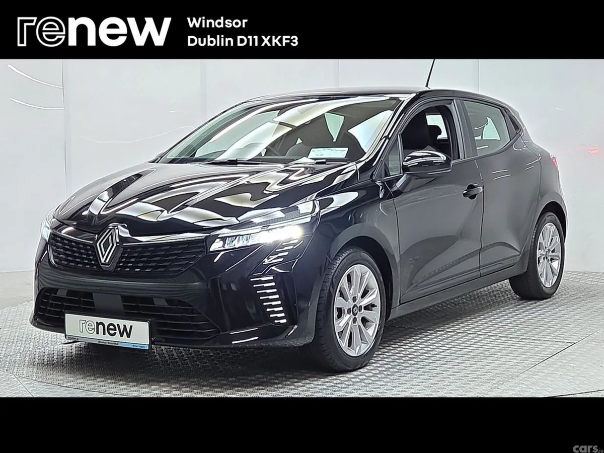Renault Clio Hatchback, Petrol Hybrid, 2026, Black