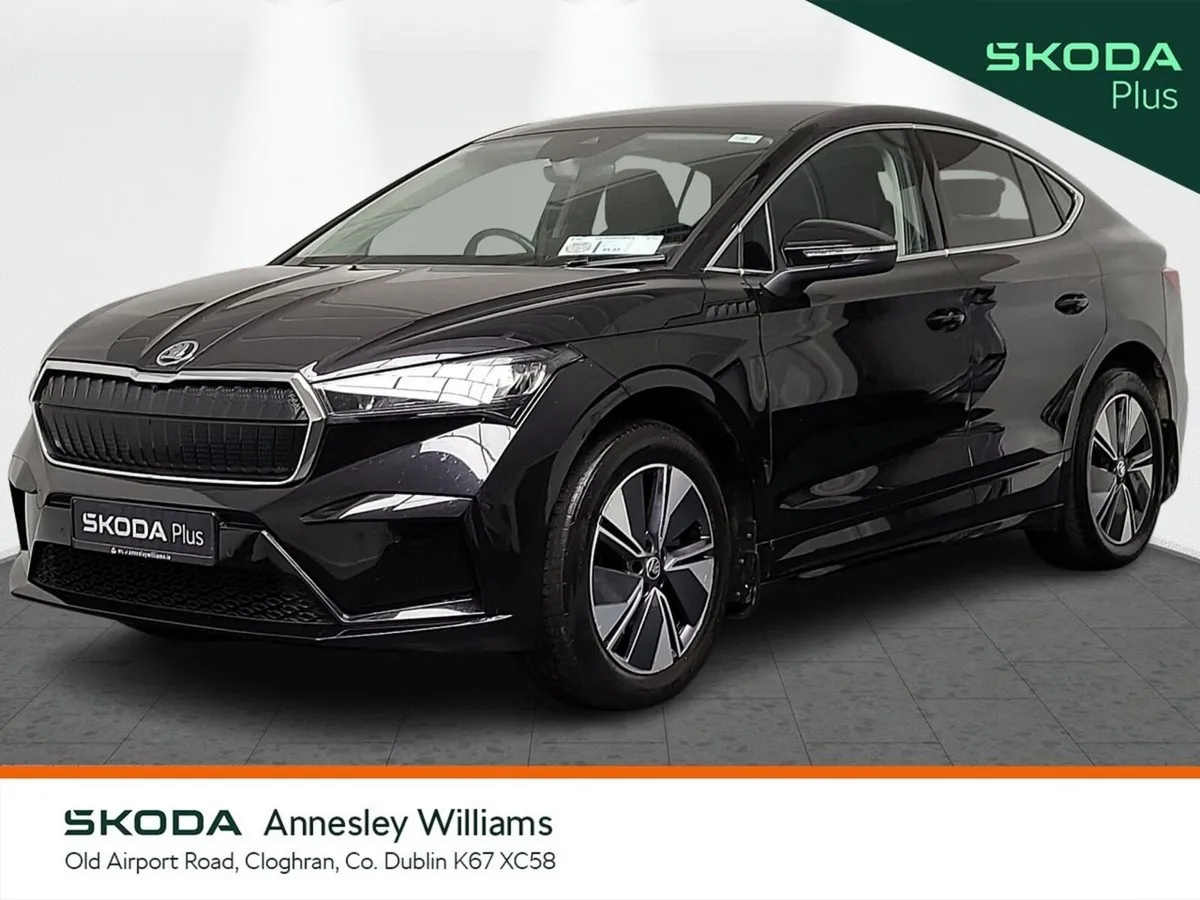 Skoda Enyaq Hatchback, Electric, 2023, Black
