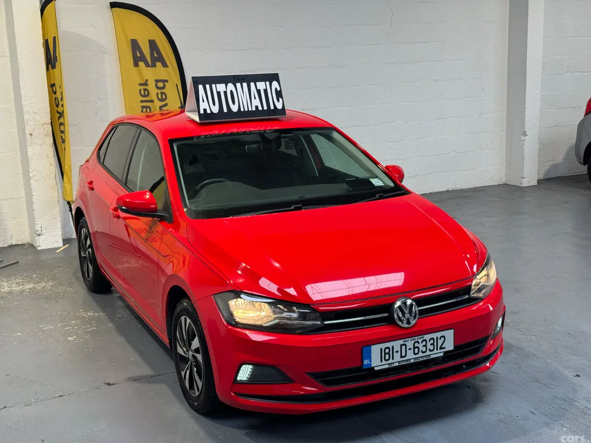 Volkswagen Polo Hatchback, Petrol, 2018, Red