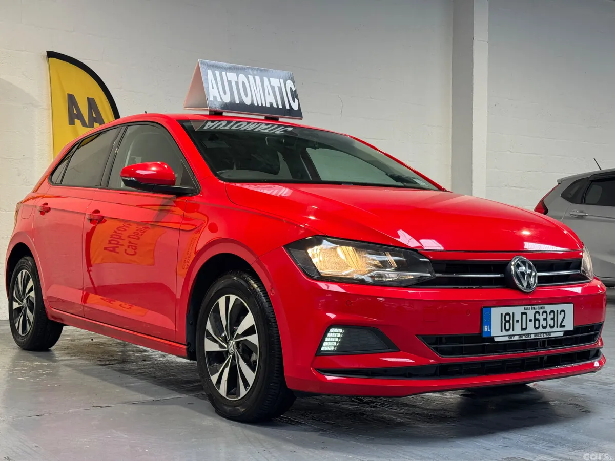 Volkswagen Polo Hatchback, Petrol, 2018, Red