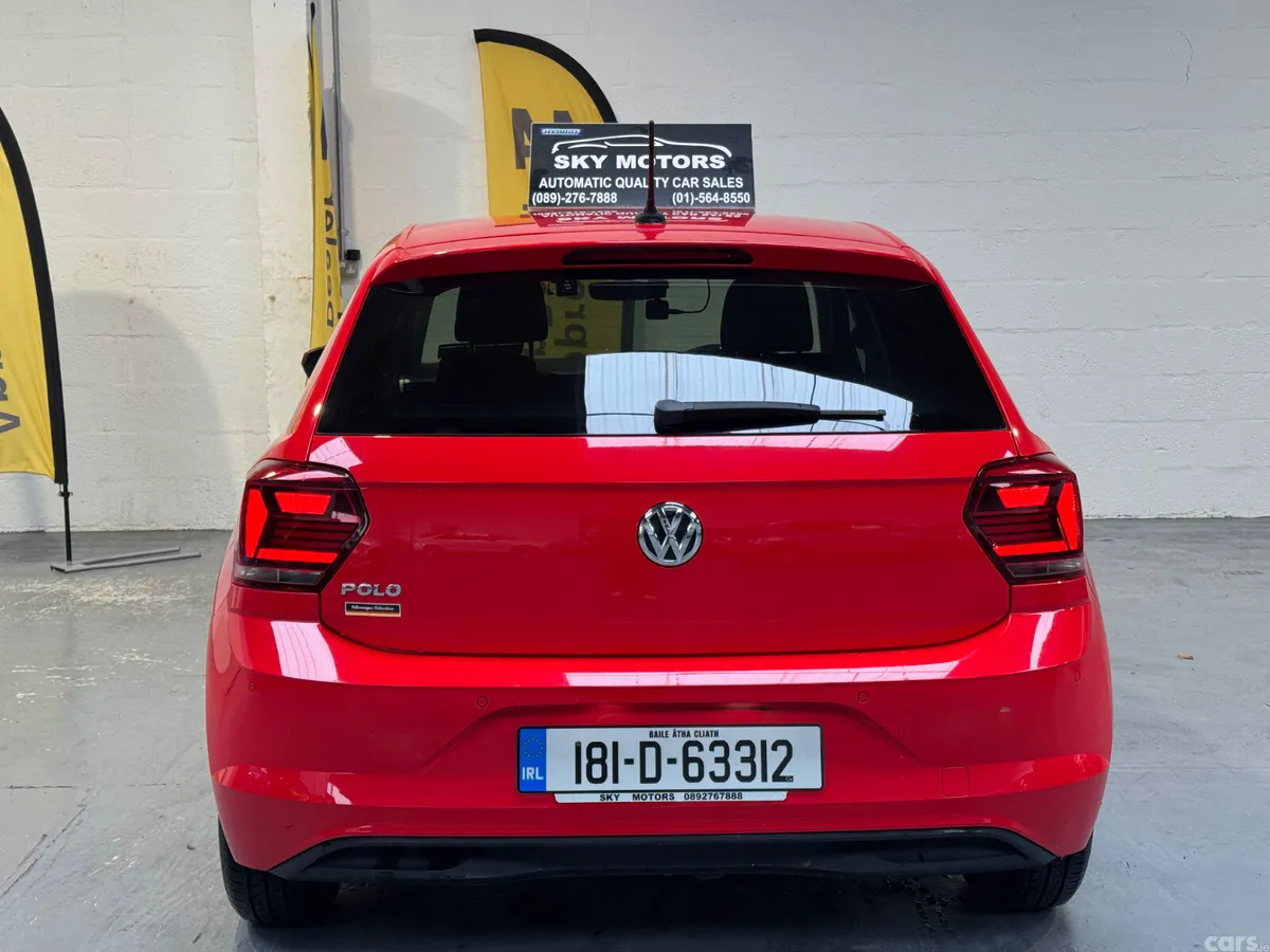 Volkswagen Polo Hatchback, Petrol, 2018, Red