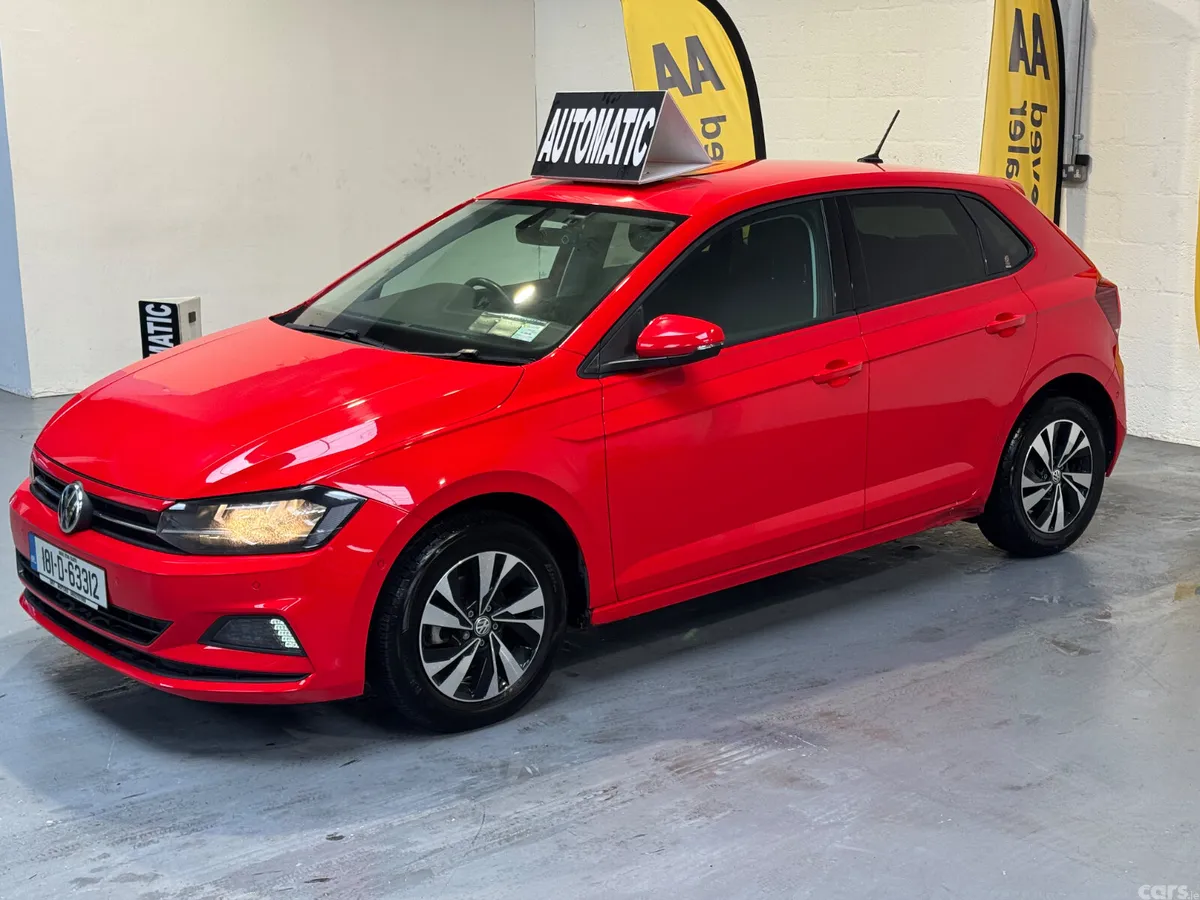 Volkswagen Polo Hatchback, Petrol, 2018, Red