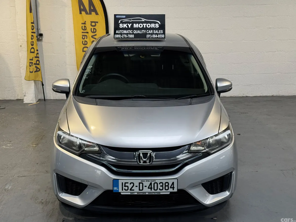 Honda Fit Hatchback, Petrol Hybrid, 2015, Silver