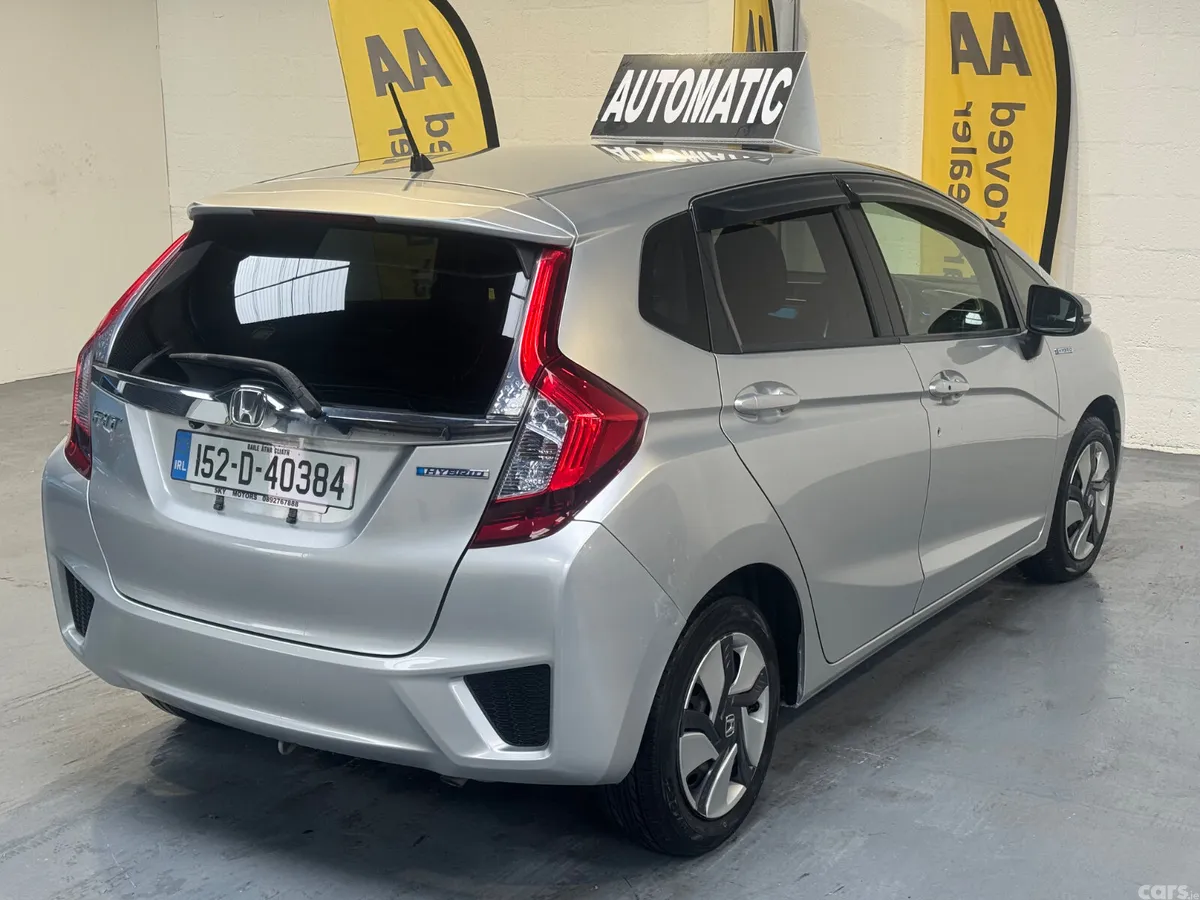 Honda Fit Hatchback, Petrol Hybrid, 2015, Silver