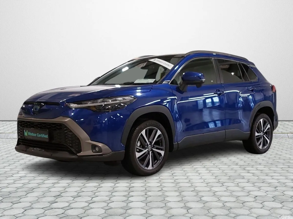 Toyota Corolla Cross SUV, Petrol Hybrid, 2022, Blue