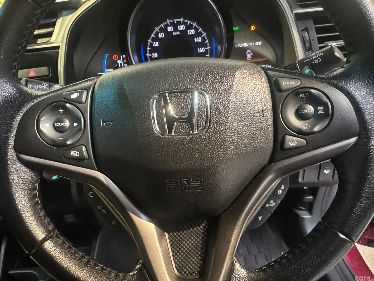 Honda Fit Hatchback, Petrol Hybrid, 2018, Red