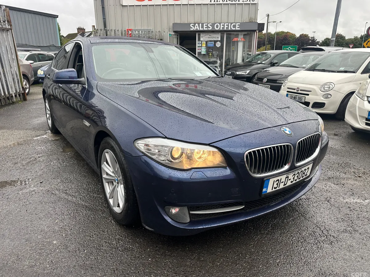 BMW 5-Series Saloon, Diesel, 2013, Blue