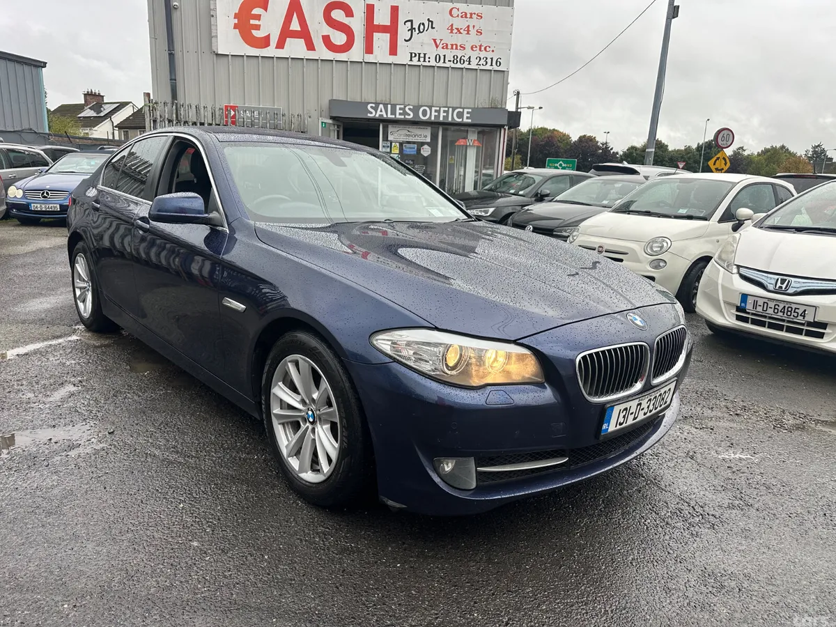 BMW 5-Series Saloon, Diesel, 2013, Blue