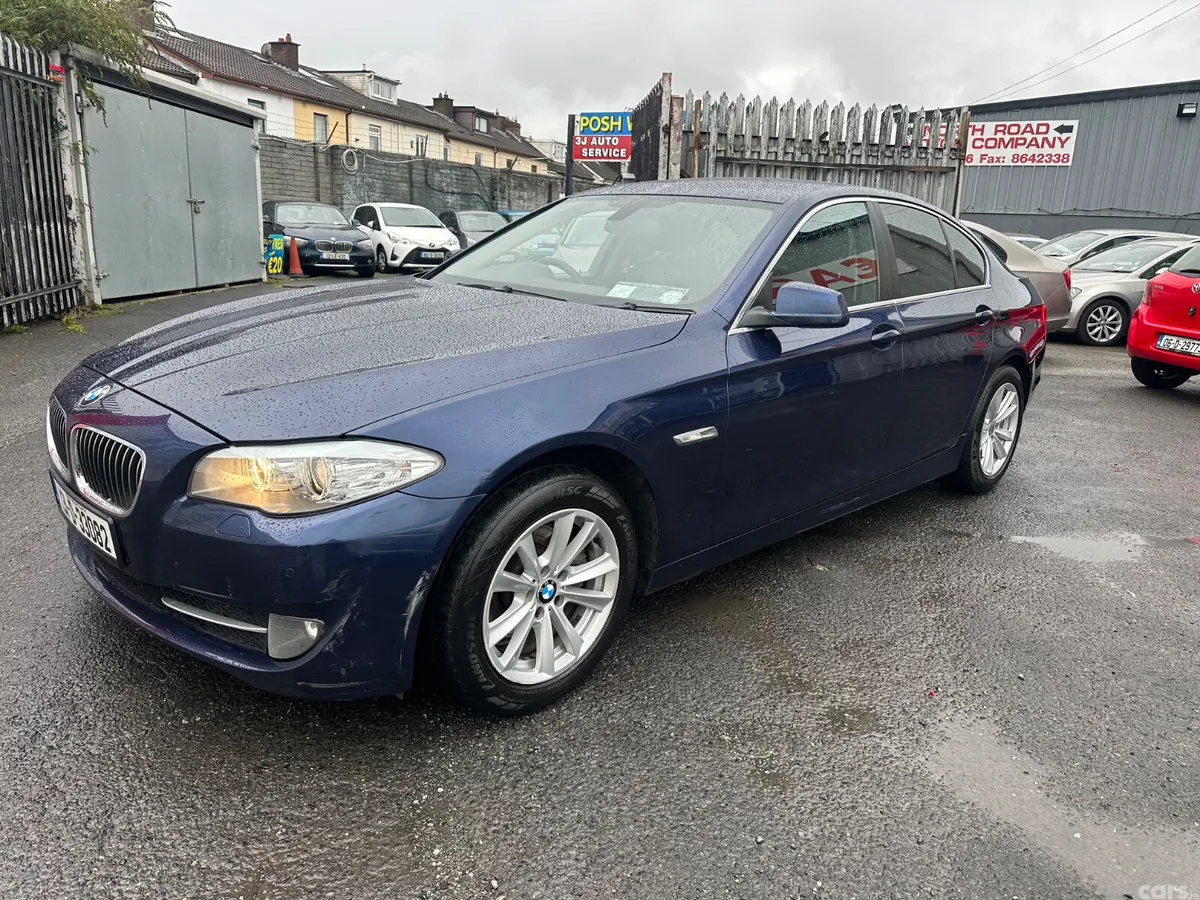 BMW 5-Series Saloon, Diesel, 2013, Blue