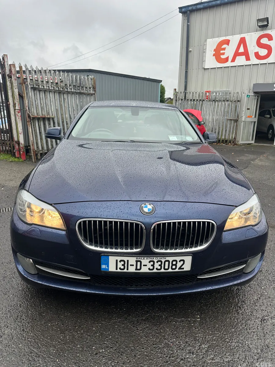 BMW 5-Series Saloon, Diesel, 2013, Blue
