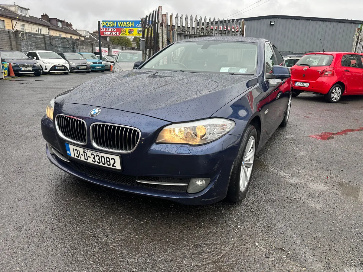 BMW 5-Series Saloon, Diesel, 2013, Blue