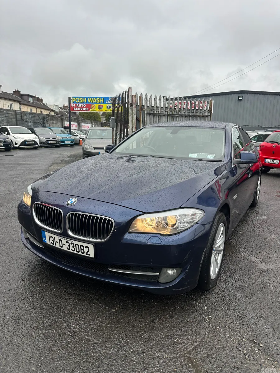 BMW 5-Series Saloon, Diesel, 2013, Blue