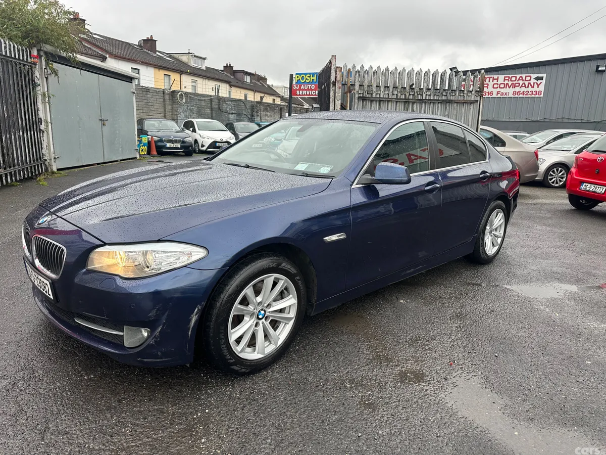 BMW 5-Series Saloon, Diesel, 2013, Blue