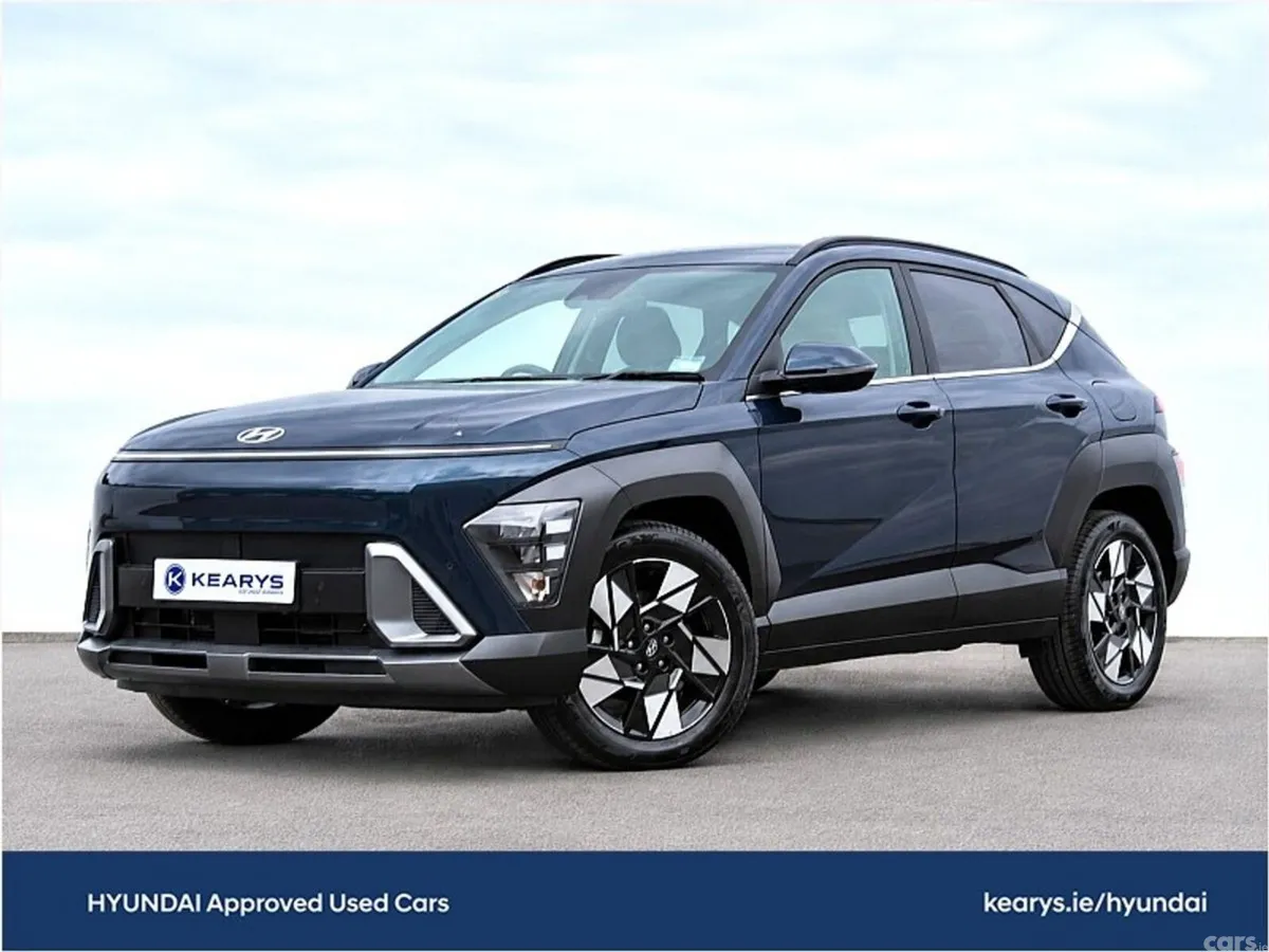 Hyundai KONA SUV, Petrol Hybrid, 2023, Blue