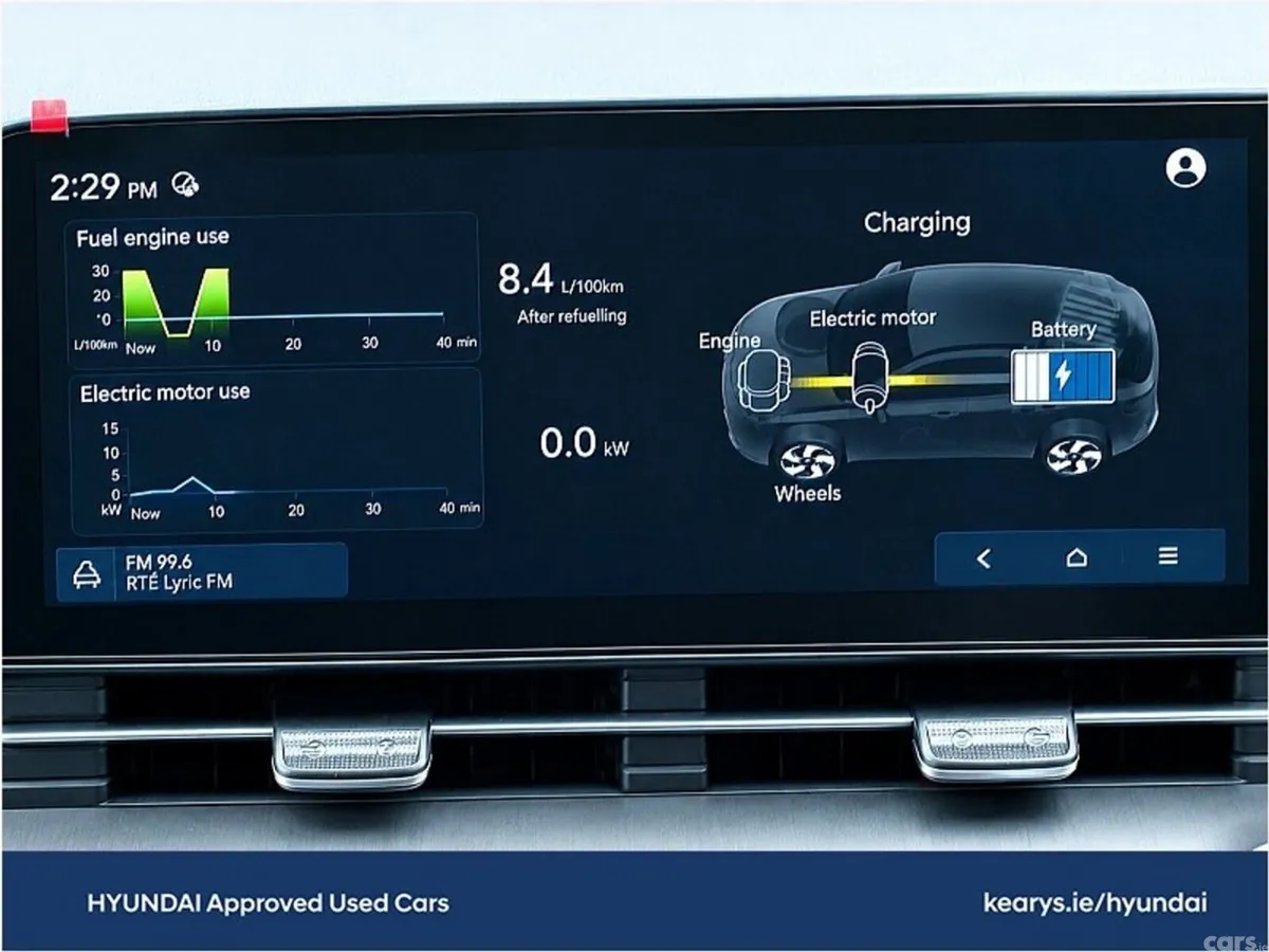 Hyundai KONA SUV, Petrol Hybrid, 2023, Blue