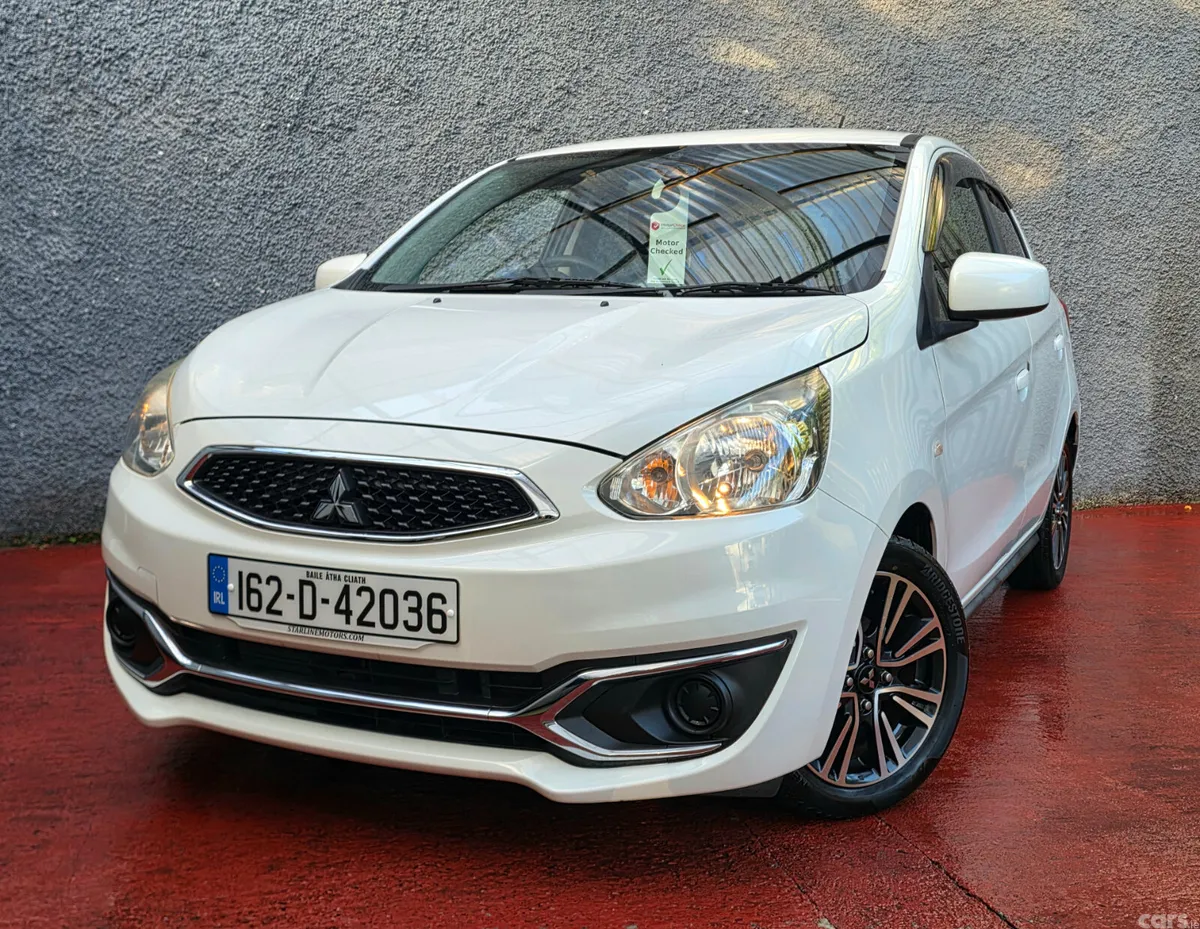 Mitsubishi Mirage Hatchback, Petrol, 2016, White