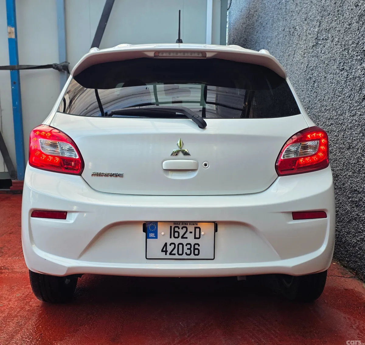 Mitsubishi Mirage Hatchback, Petrol, 2016, White