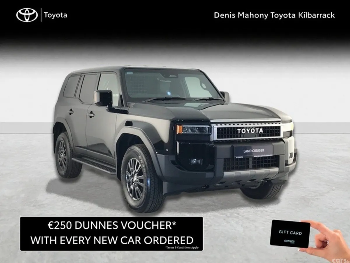 Toyota Land Cruiser SUV, 2027, Black