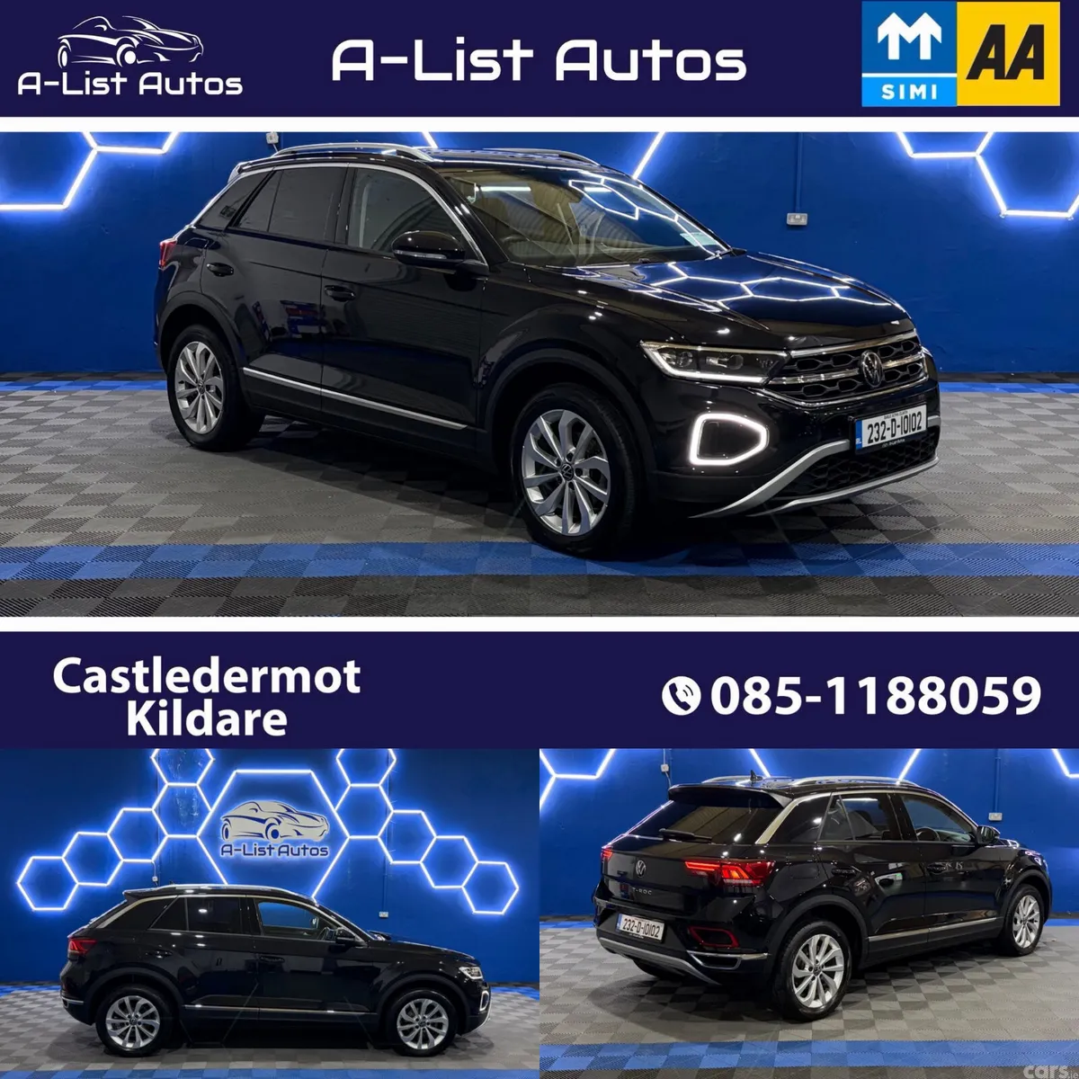 Volkswagen T-Roc SUV, Diesel, 2023, Black