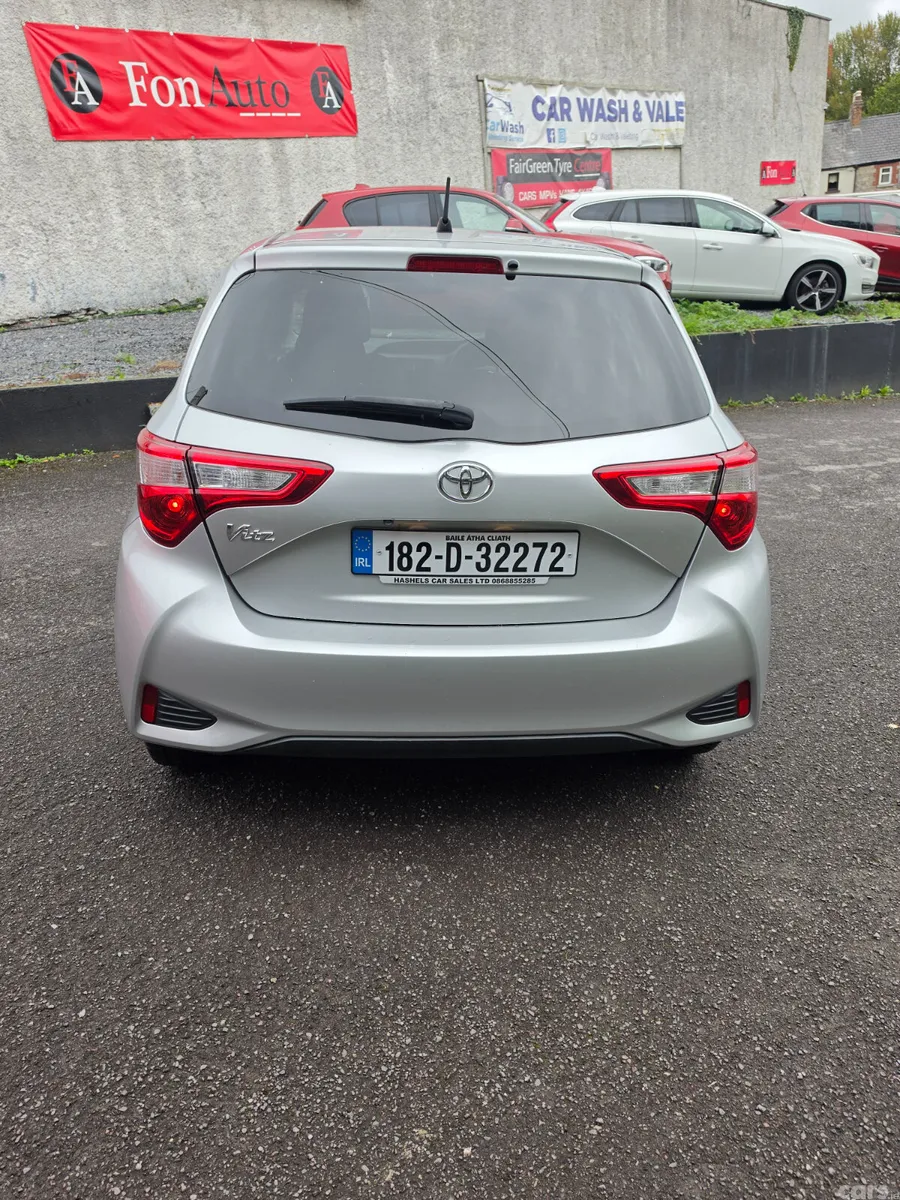 Toyota Vitz Hatchback, Petrol, 2018, Silver