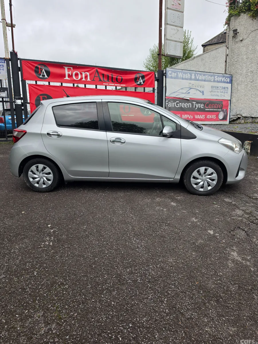 Toyota Vitz Hatchback, Petrol, 2018, Silver