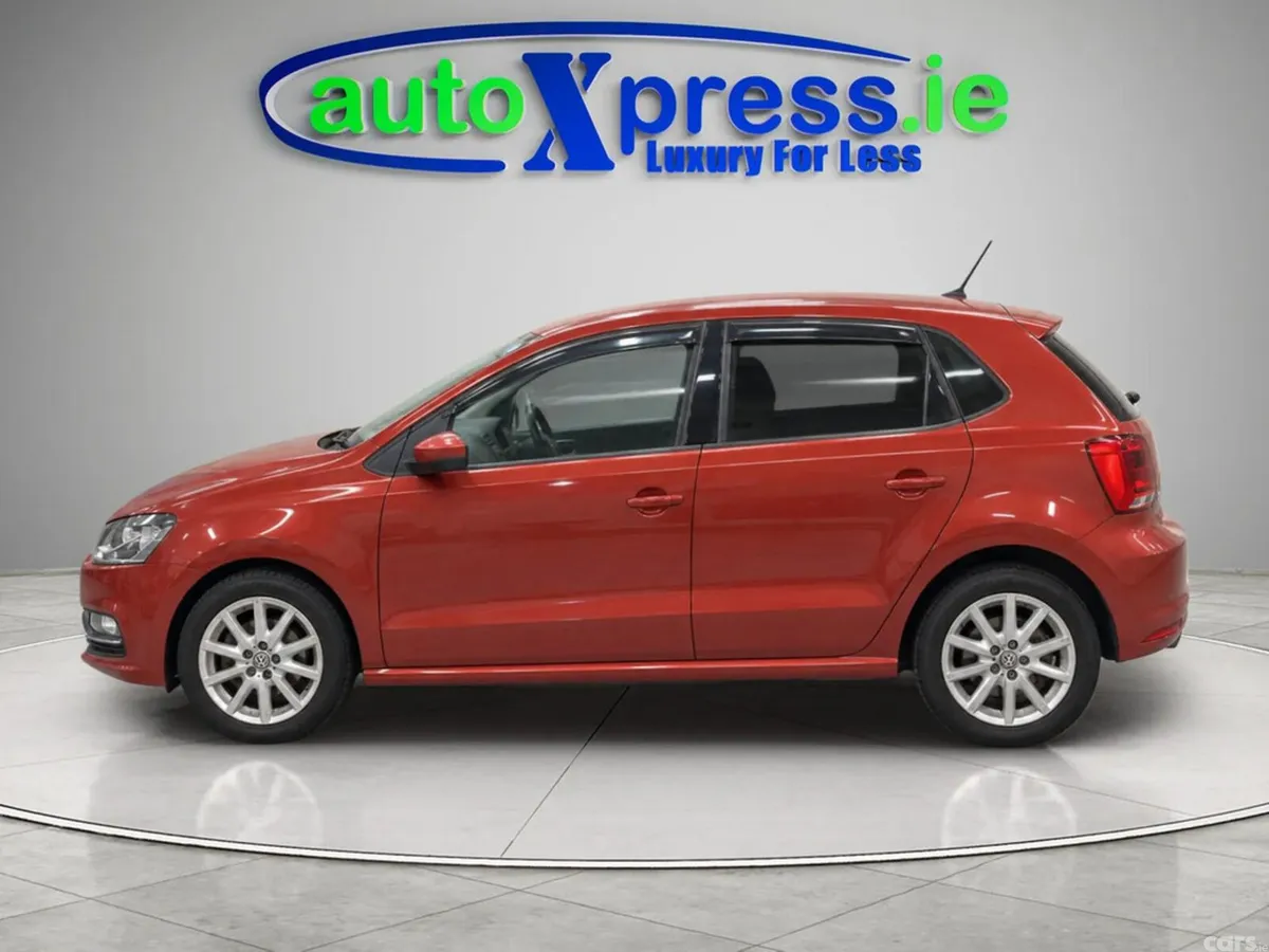 Volkswagen Polo Hatchback, Petrol, 2015, Red