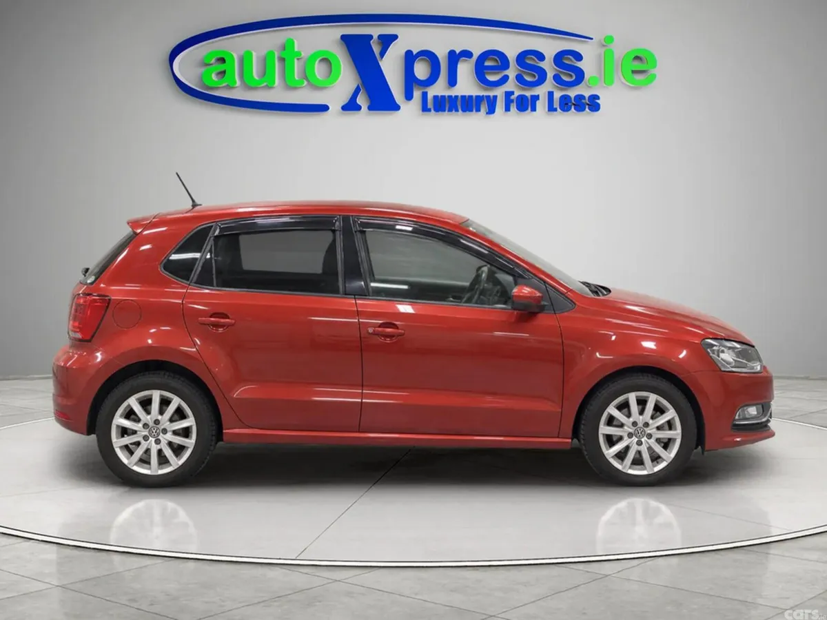 Volkswagen Polo Hatchback, Petrol, 2015, Red