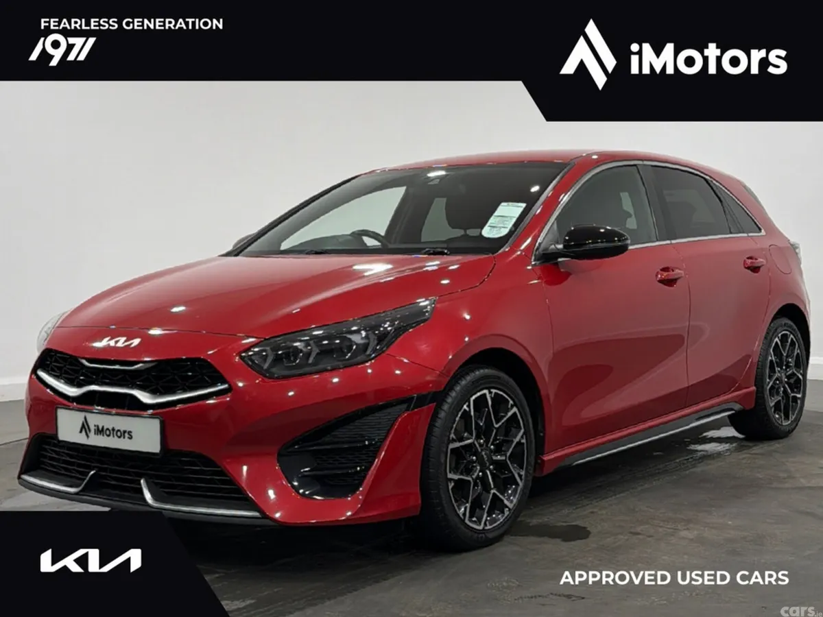 Kia Ceed Hatchback, Petrol, 2022, Red