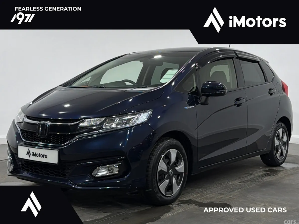 Honda Fit Hatchback, Petrol Hybrid, 2019, Blue