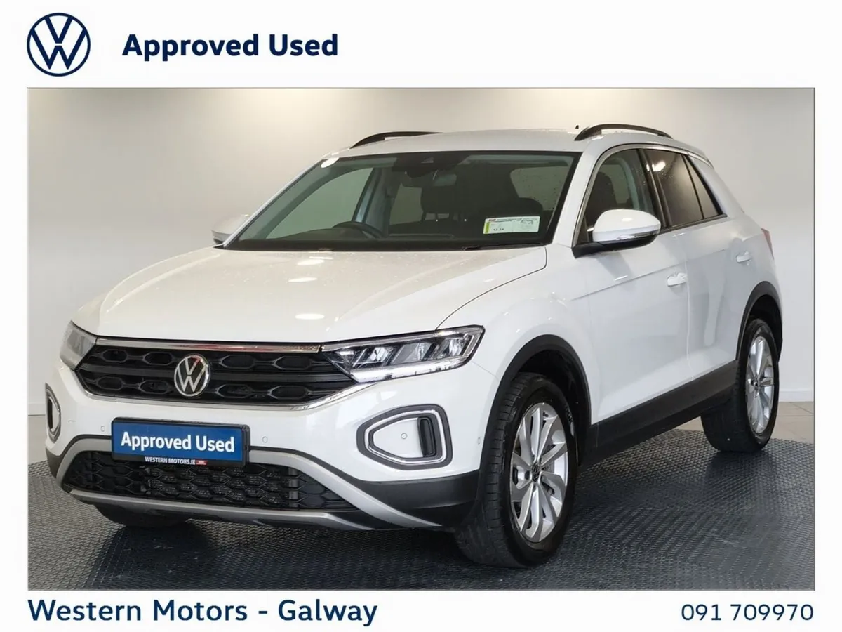 Volkswagen T-Roc SUV, Petrol, 2026, White