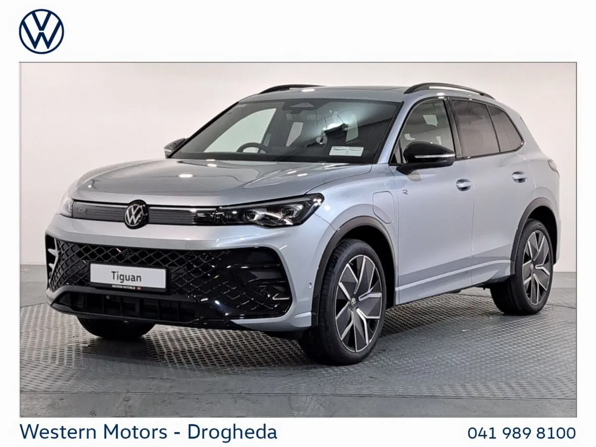 Volkswagen Tiguan SUV, Petrol Plug-in Hybrid, 2026, Silver