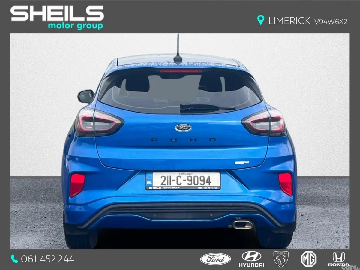 Ford Puma MPV, Petrol Hybrid, 2021, Blue