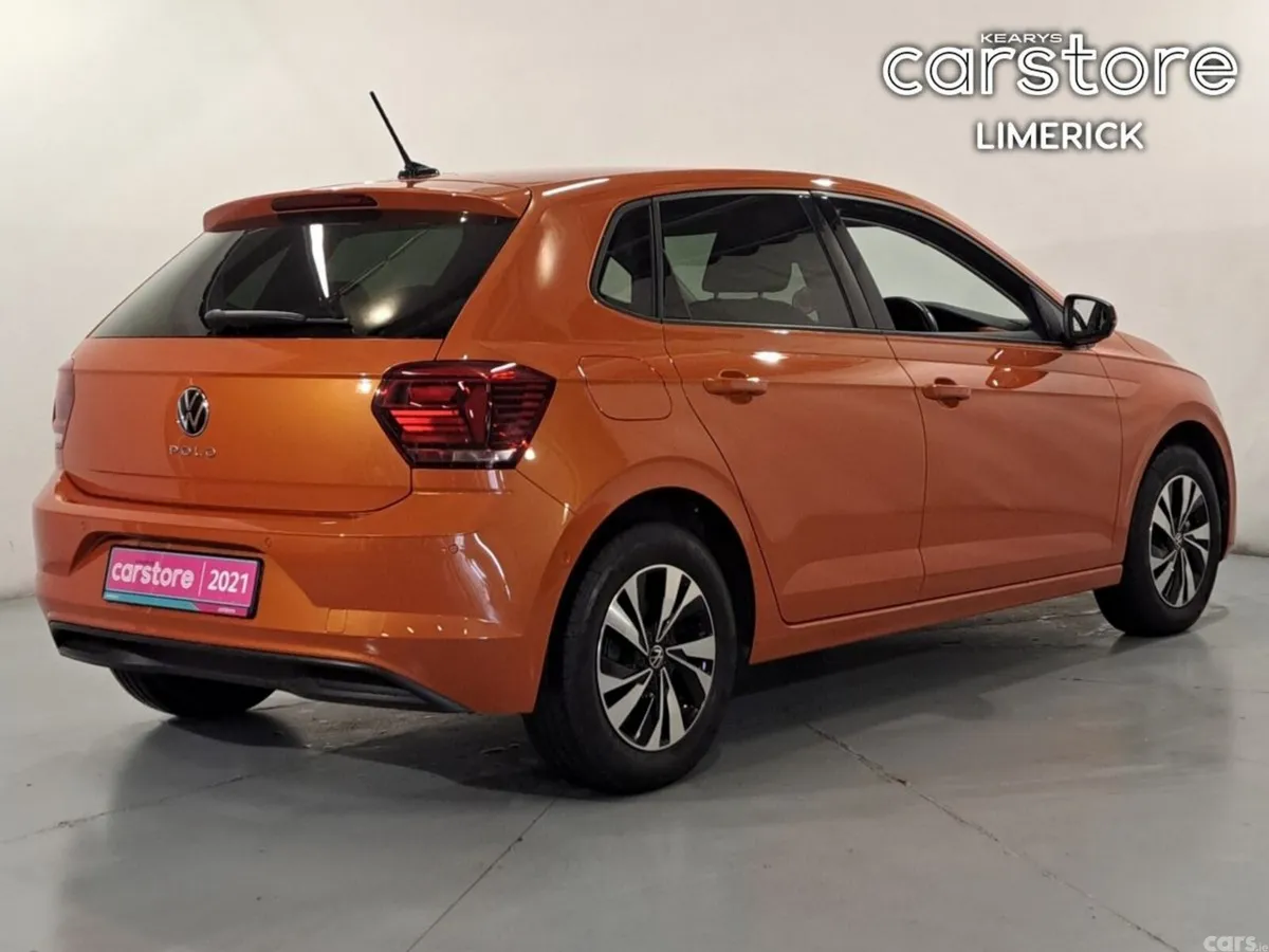 Volkswagen Polo Hatchback, Petrol, 2021, Orange