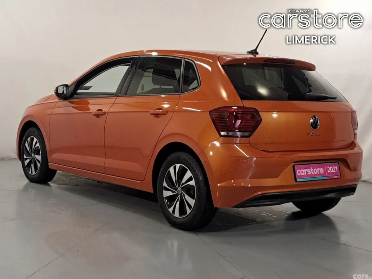 Volkswagen Polo Hatchback, Petrol, 2021, Orange
