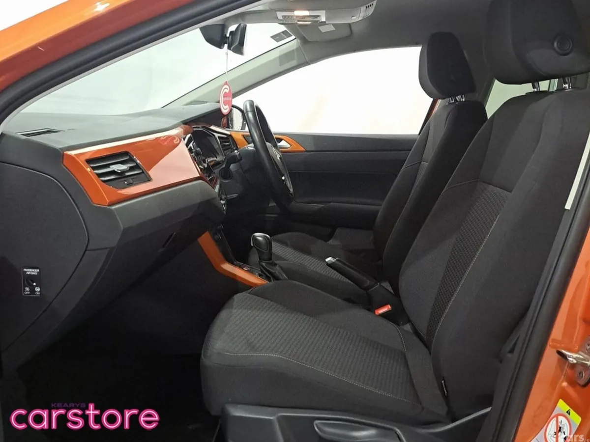 Volkswagen Polo Hatchback, Petrol, 2021, Orange