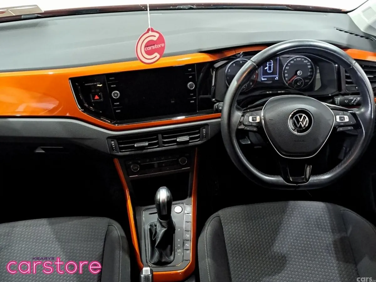 Volkswagen Polo Hatchback, Petrol, 2021, Orange