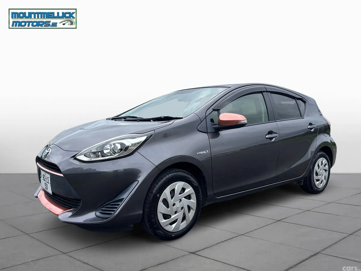 Toyota Aqua Hatchback, Petrol Hybrid, 2018, Grey