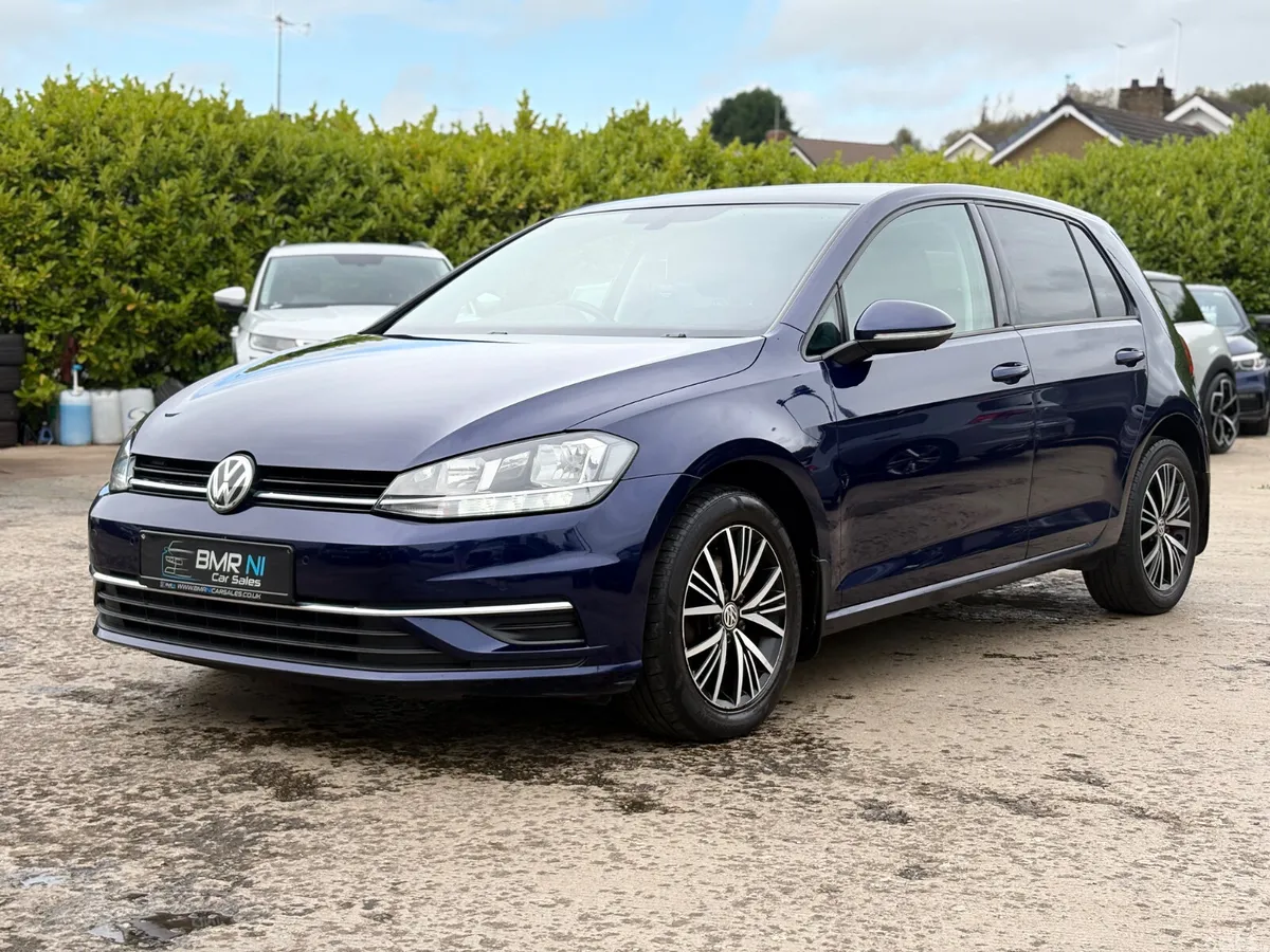 Volkswagen Golf Hatchback, Diesel, 2018, Blue