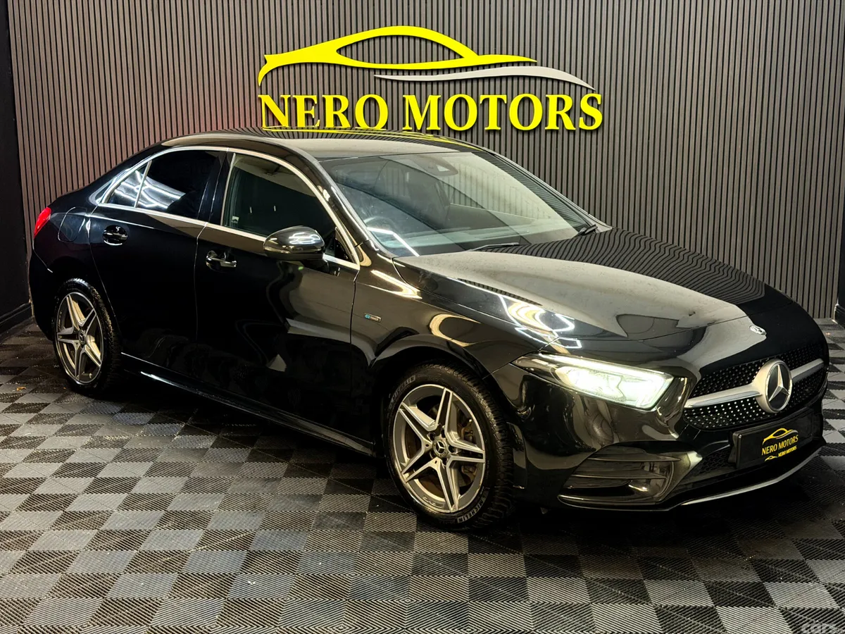 Mercedes-Benz A-Class Saloon, Petrol Plug-in Hybrid, 2020, Black