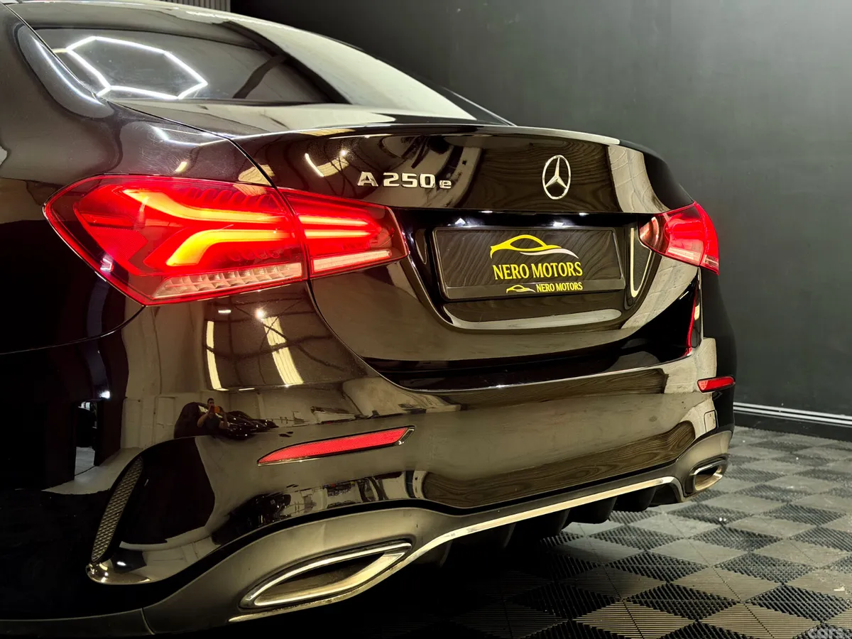Mercedes-Benz A-Class Saloon, Petrol Plug-in Hybrid, 2020, Black