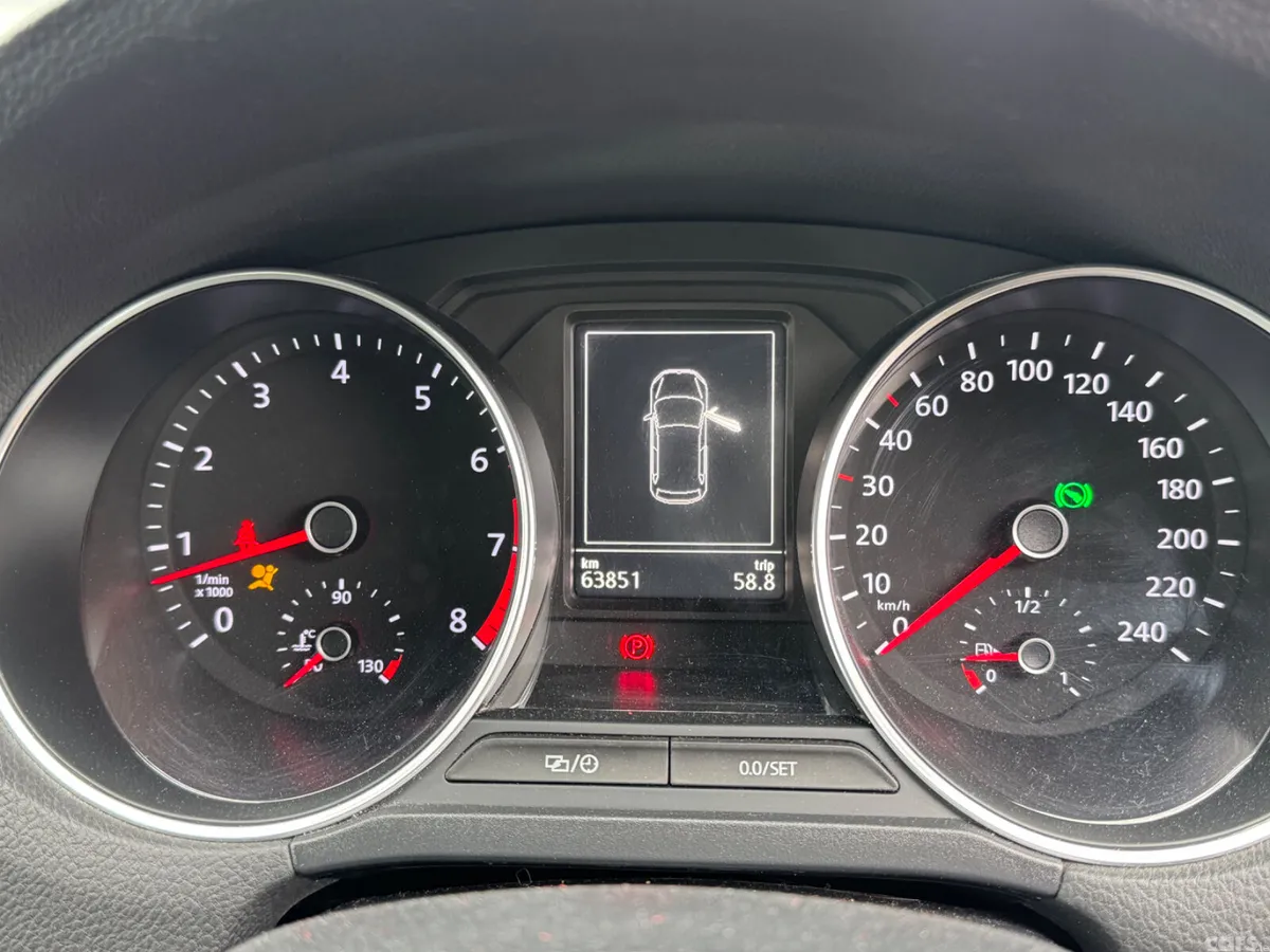 Volkswagen Polo Hatchback, Petrol, 2016, Red