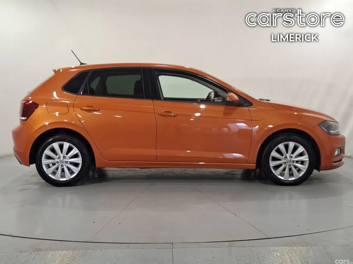 Volkswagen Polo Hatchback, Petrol, 2020, Orange