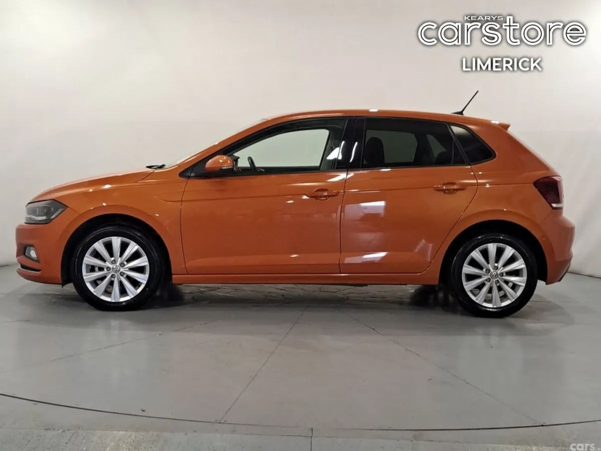 Volkswagen Polo Hatchback, Petrol, 2020, Orange