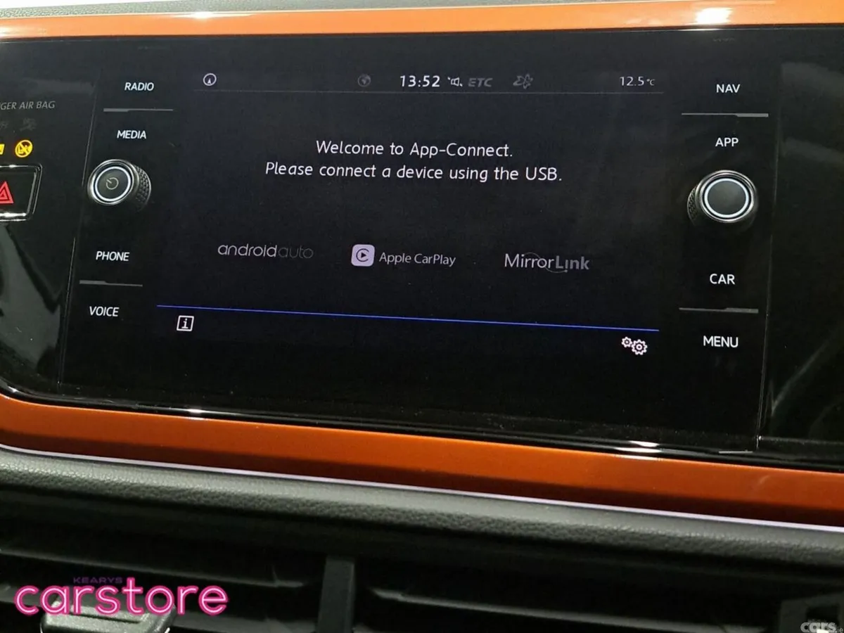 Volkswagen Polo Hatchback, Petrol, 2020, Orange