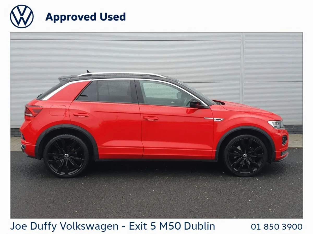 Volkswagen T-Roc SUV, Petrol, 2021, Red