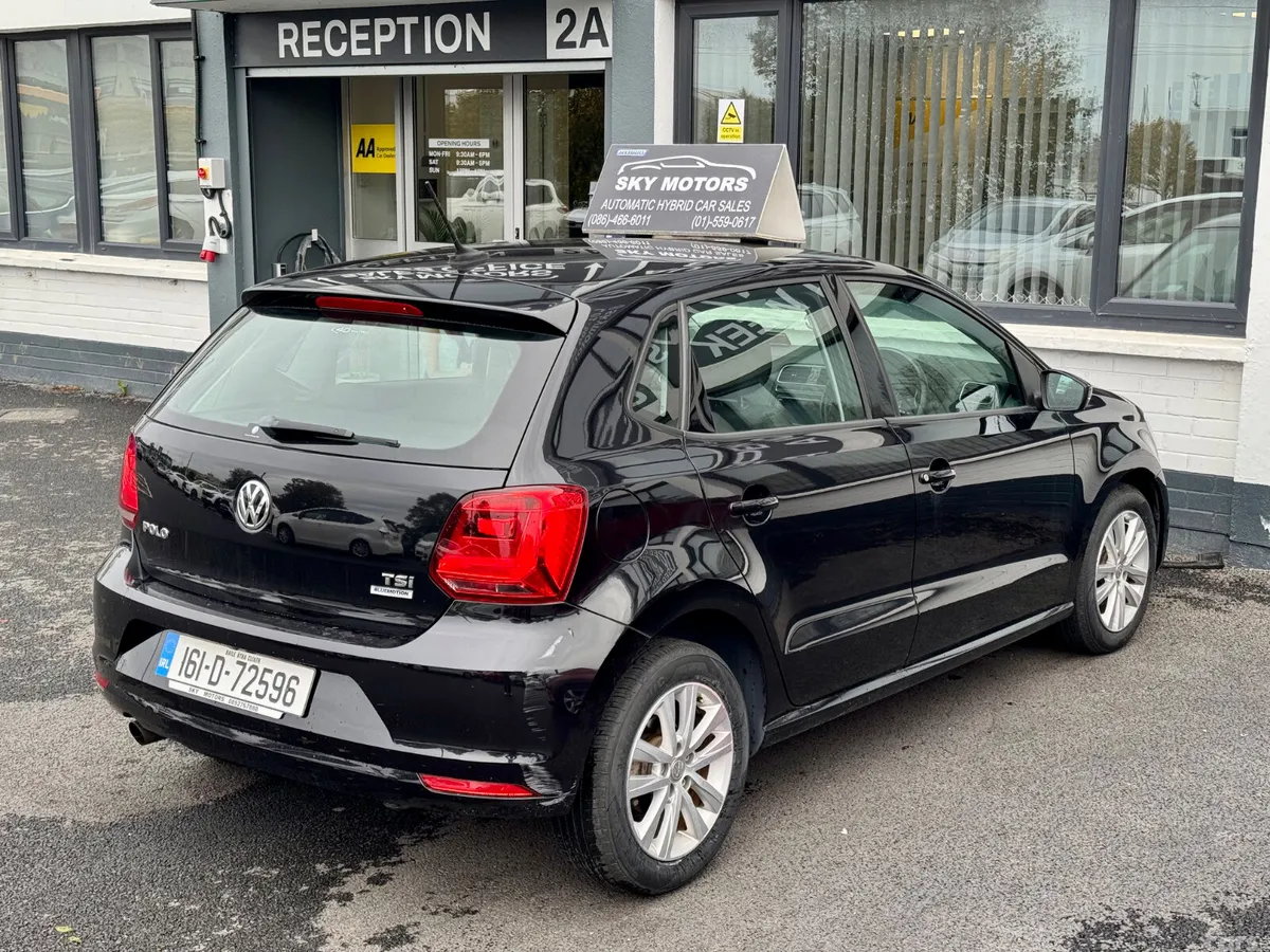 Volkswagen Polo Hatchback, Petrol, 2016, Black