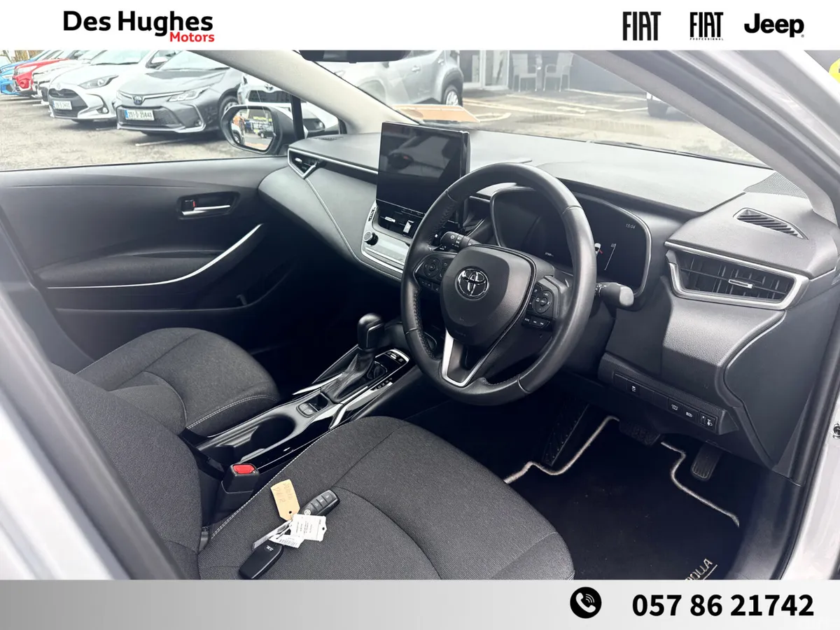 Toyota Corolla Saloon, Petrol Hybrid, 2025, Silver