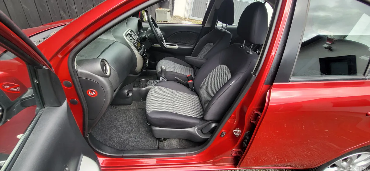Nissan Micra Hatchback, Petrol, 2015, Red