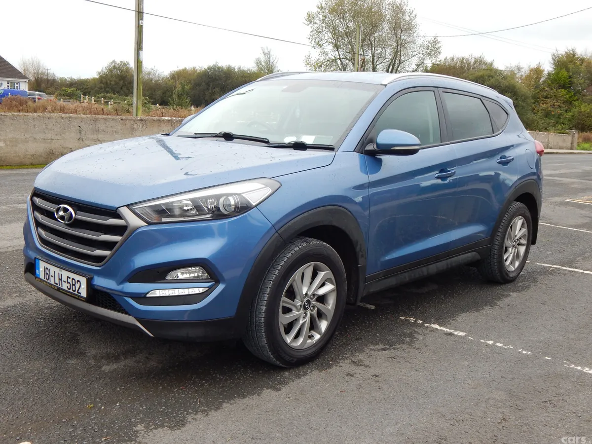 Hyundai Tucson SUV, Diesel, 2016, Blue