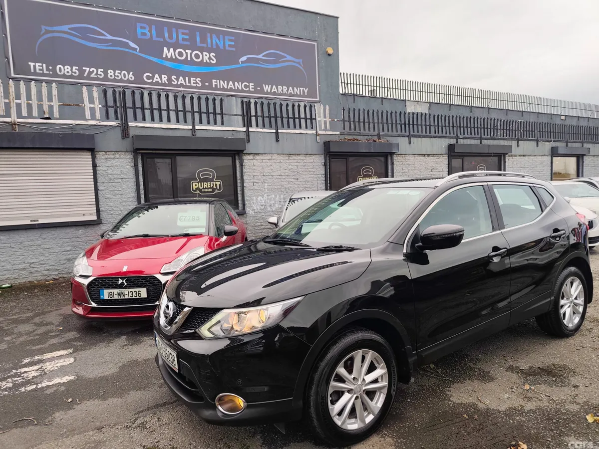 Nissan Qashqai Hatchback, Diesel, 2016, Black
